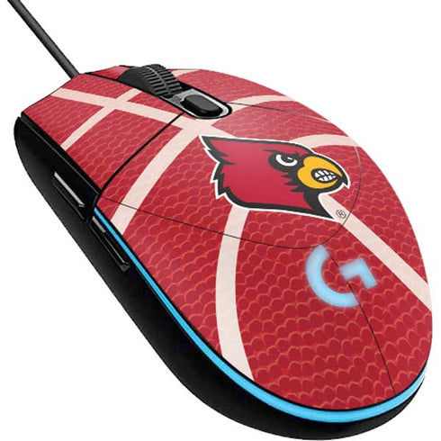 University of Louisville Red Basketball G203 Prodigy RGB Wired Gaming Mouse Skin